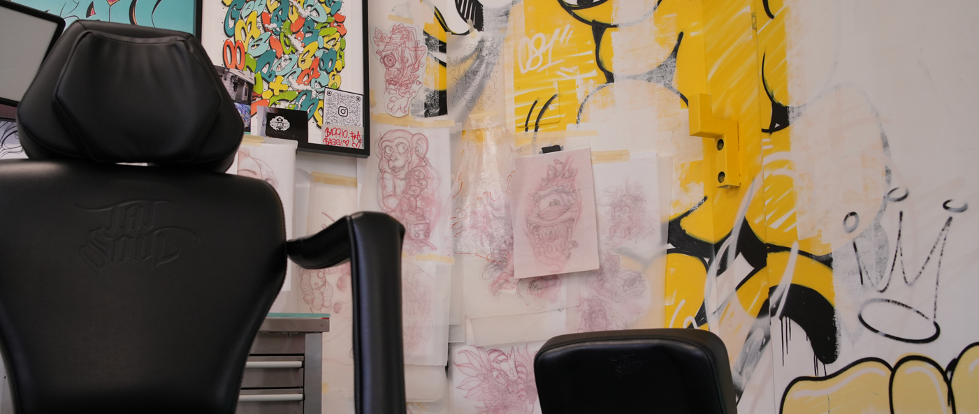 Inside Monster Ink Studio